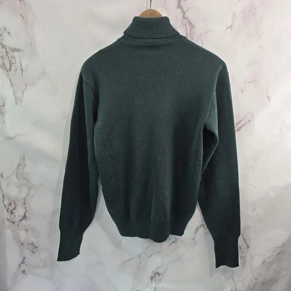 German Police Sweater Small Zoll Customs Officer Turtleneck 36D Wunch Rudolph